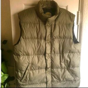 Cabelas Men’s L Premier Goose Down 650 Vest